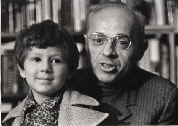 1973 z synem © Boleslaw Lutoslawski 
