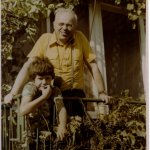 1975: z synem Tomkiem